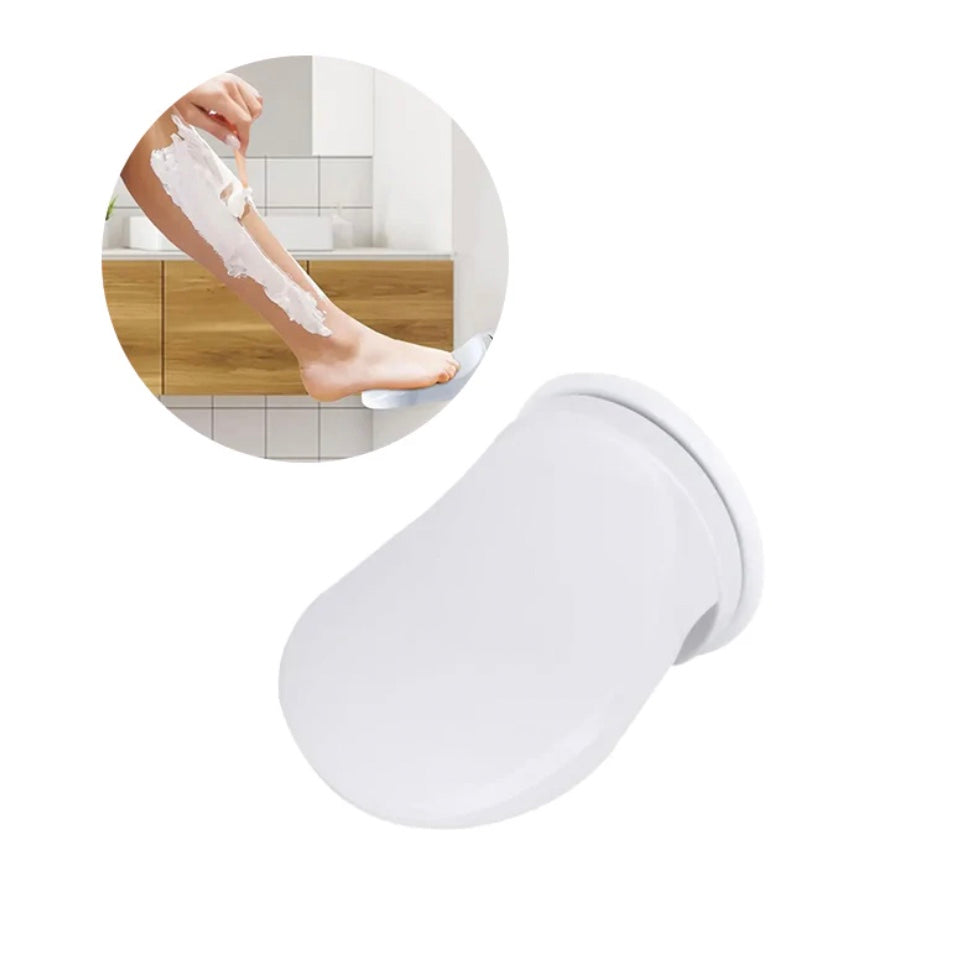 Fotstöd dusch - för enklare rakning