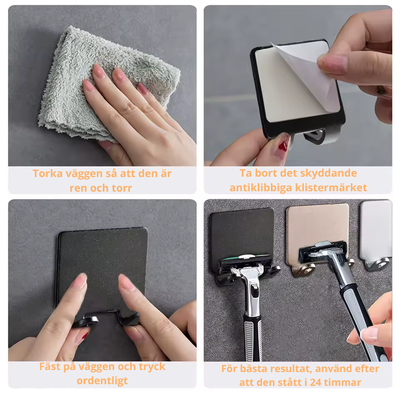 Slipp slöa rakhyvlar och röda prickar – håll hyveln torr i duschen